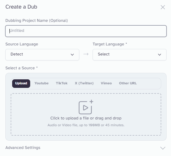 ElevenLabs AI Voice with dubbing feature